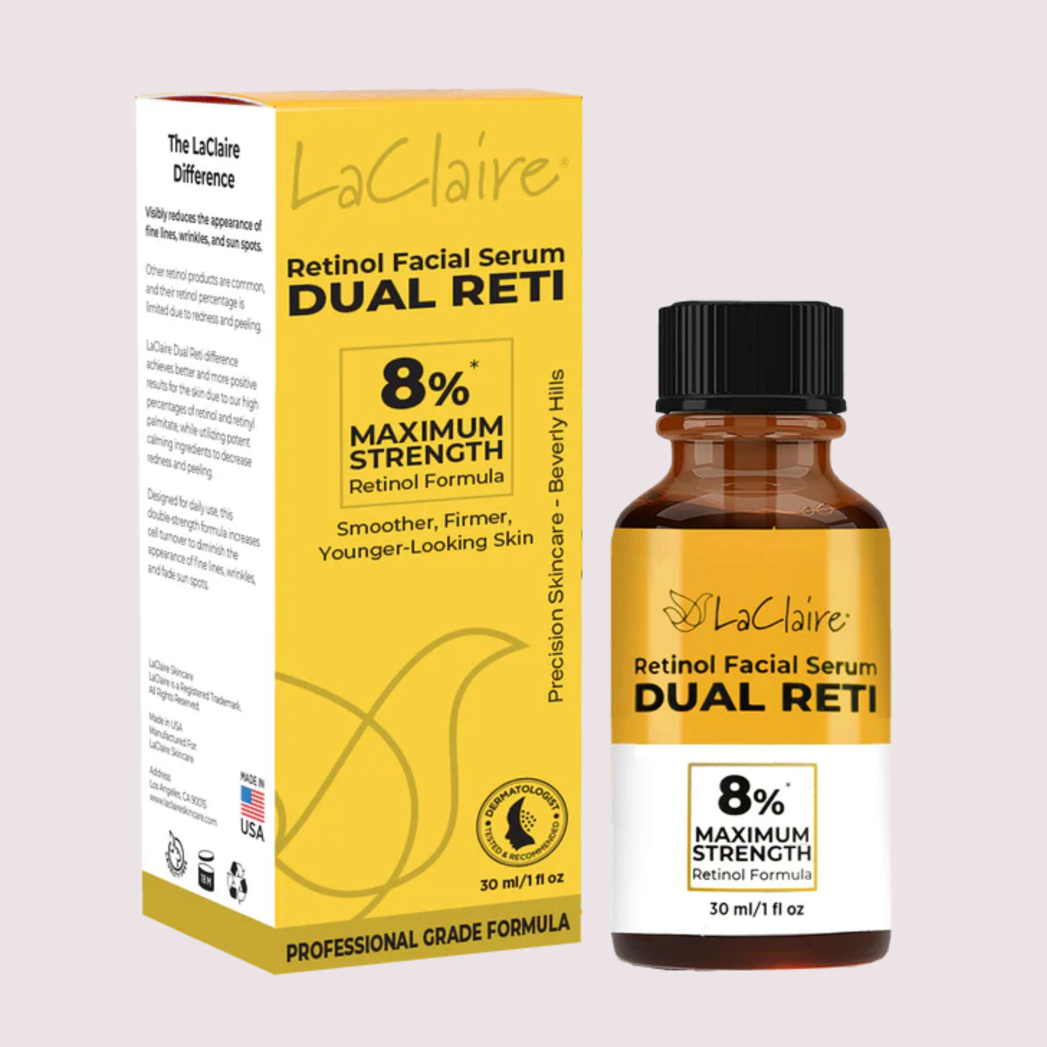 Retinol Facial Serum-Dual Reti - 30mL