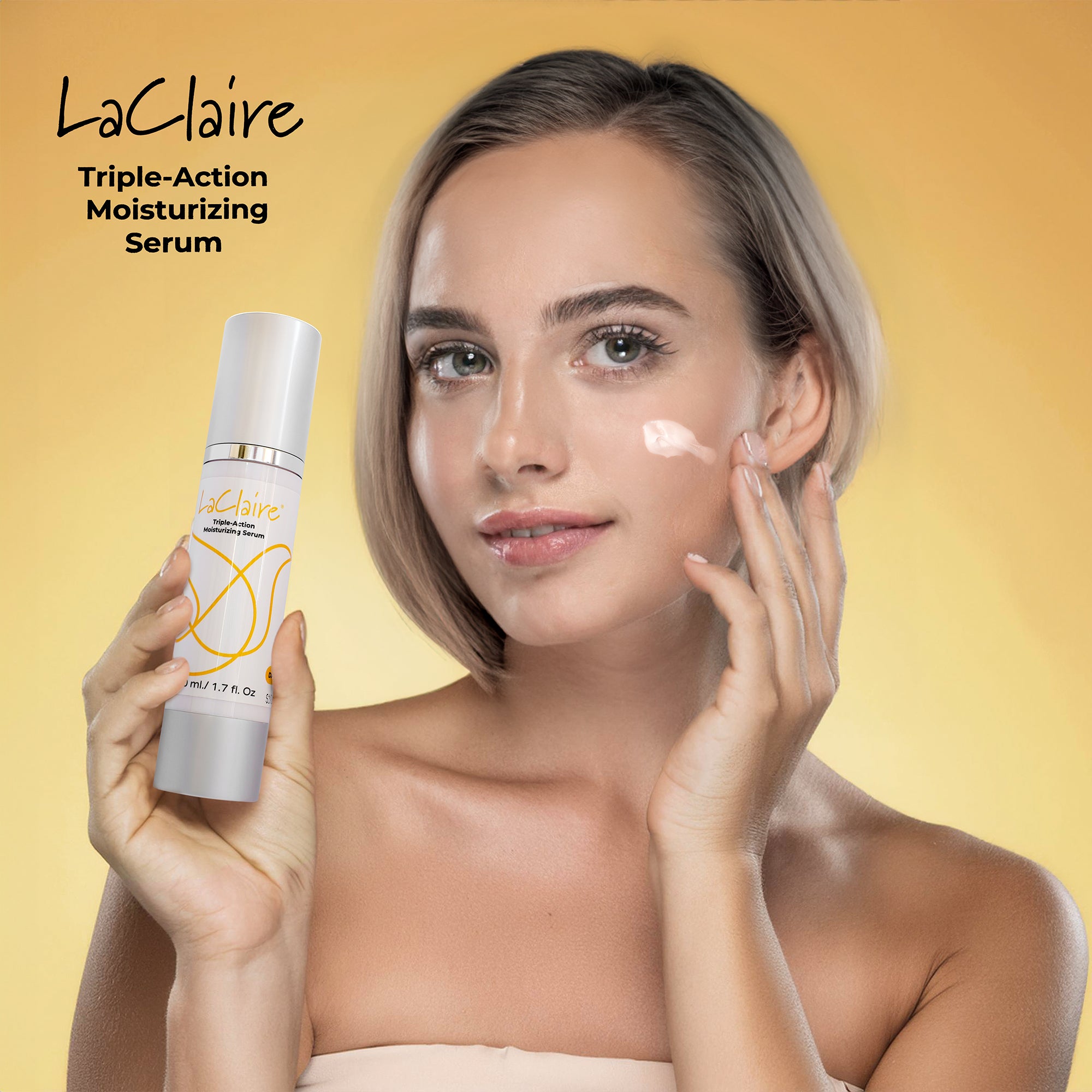 Anti-Aging Moisturizing Serum Vibrant Renewal Duo – Triple-Action & Peptide Serum for Wrinkle Reduction, Hydration & Skin Rejuvenation. 50ml Each.