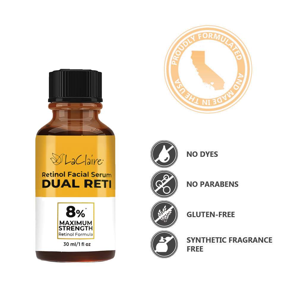 Retinol Facial Serum-Dual Reti - 30mL