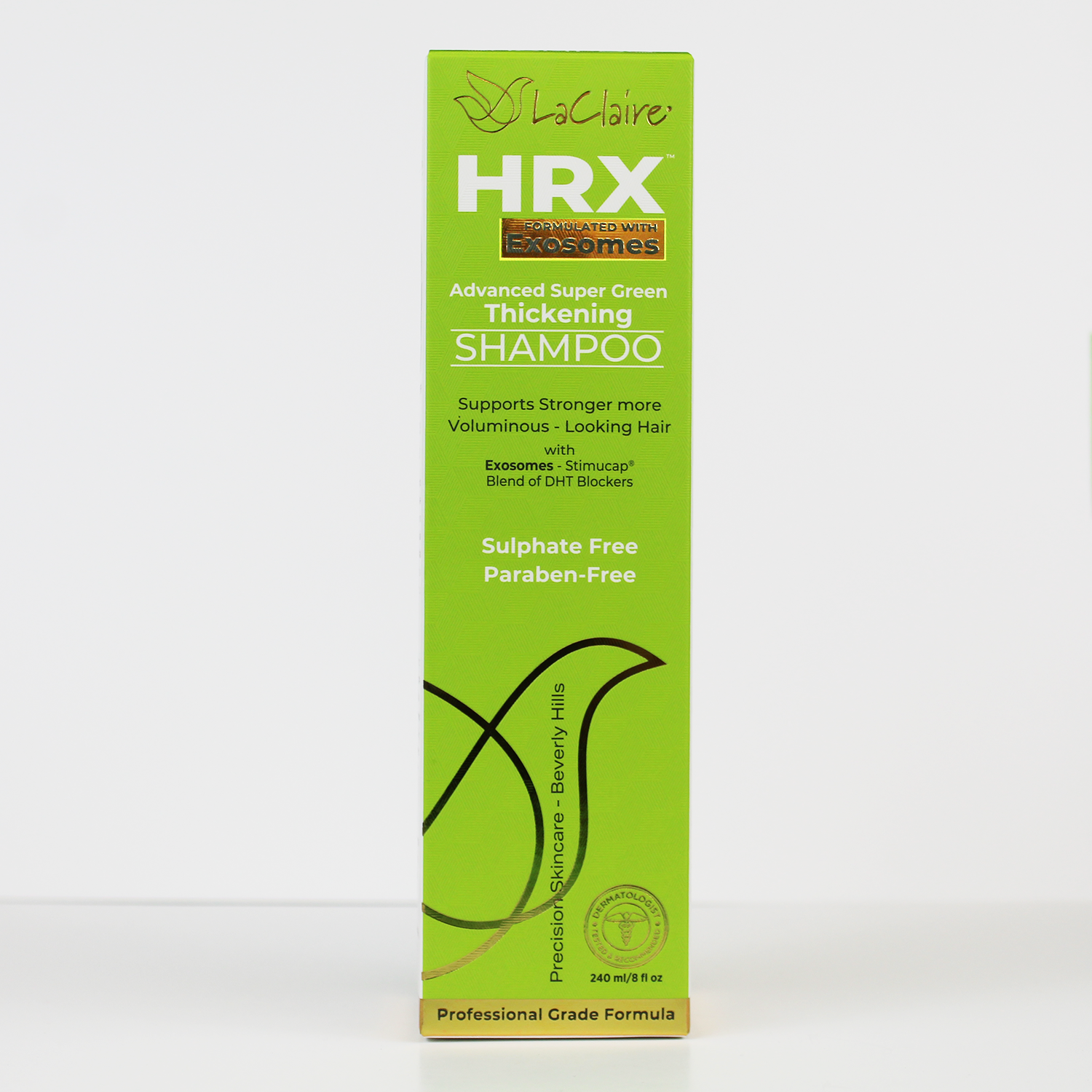 HRX 240 ml Hair Thickening Shampoo Advanced Super Green