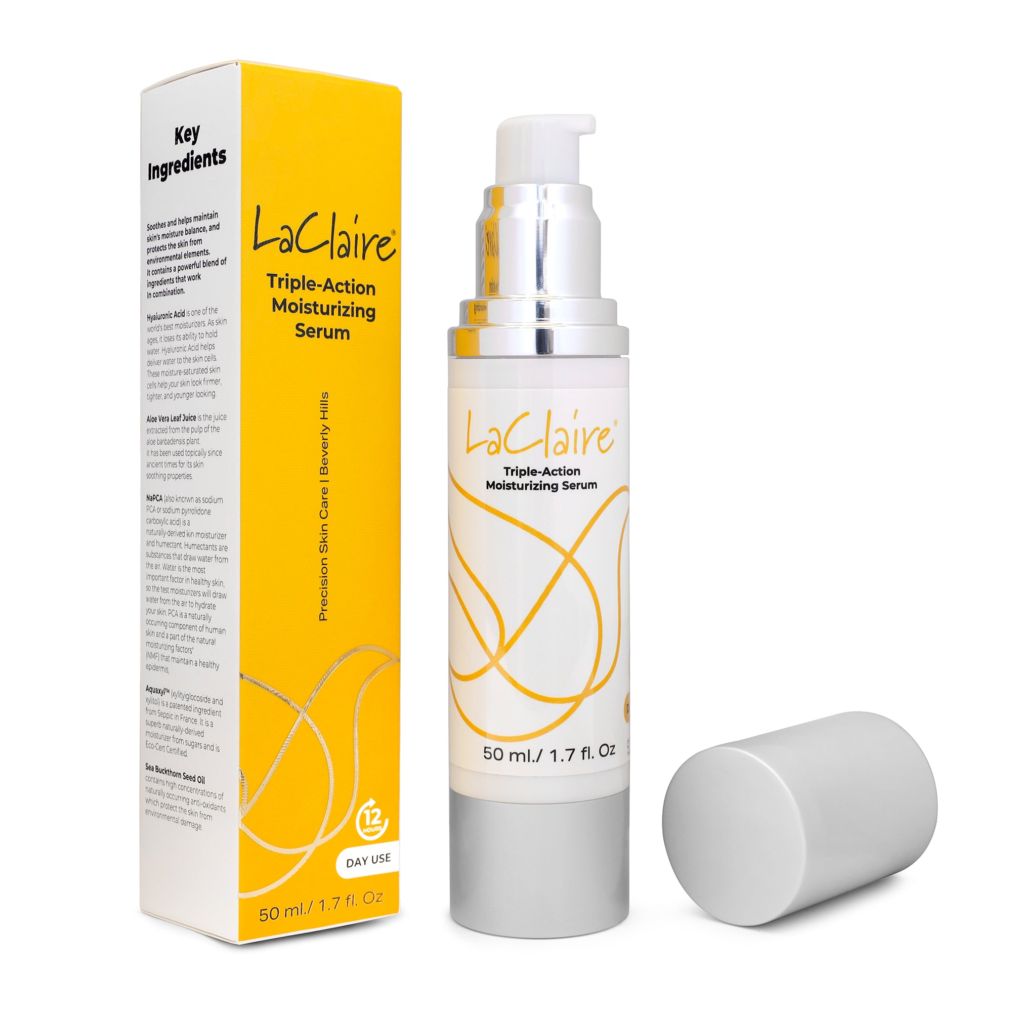 Radiance Rebirth Trio – 50ml Triple-Action Moisturizing Serum, Age-Defying Peptide Serum, and Vitamin C+ Serum for Anti-Aging, Brightening, and Firming. 30ml.