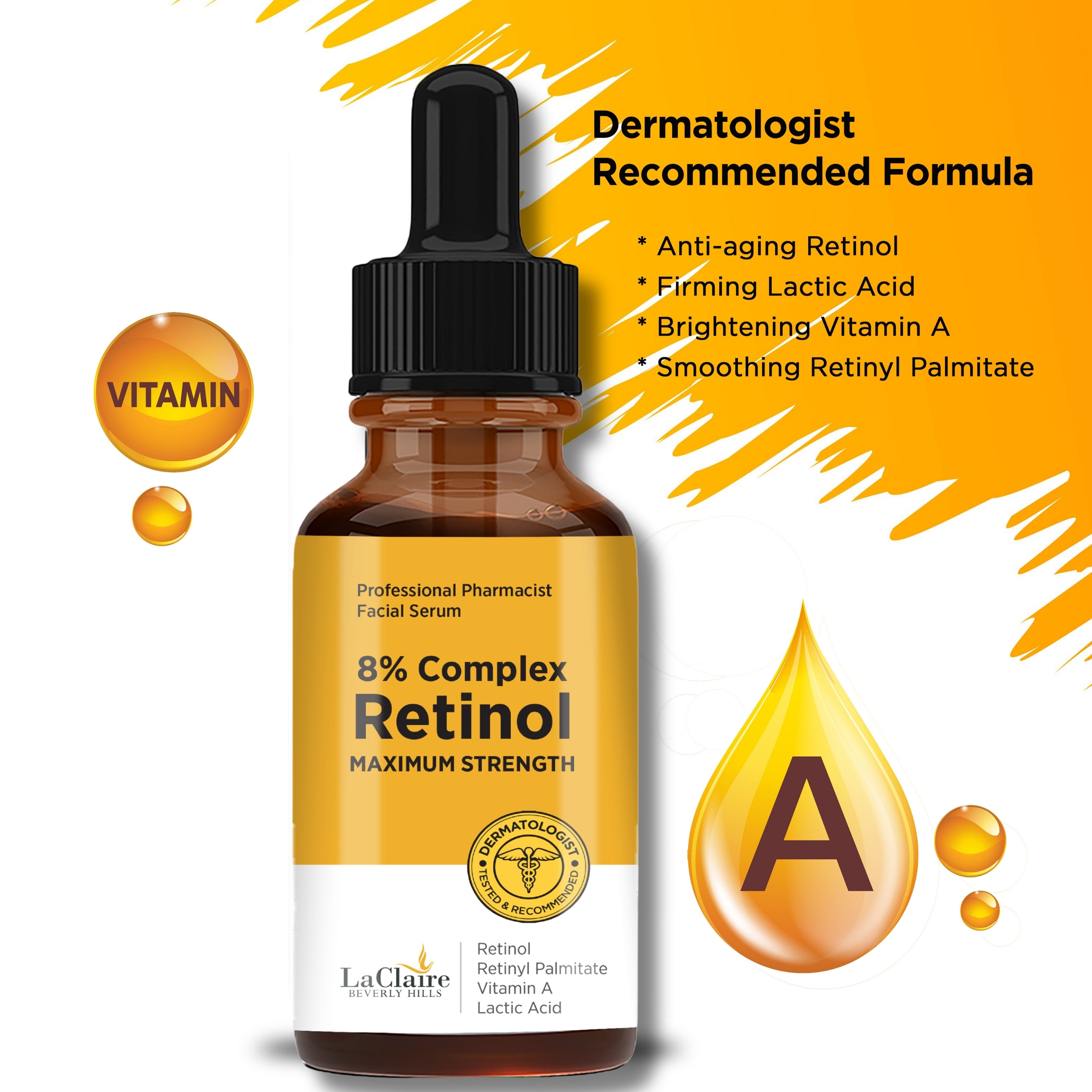 8% Complex Retinol Serum - 30mL