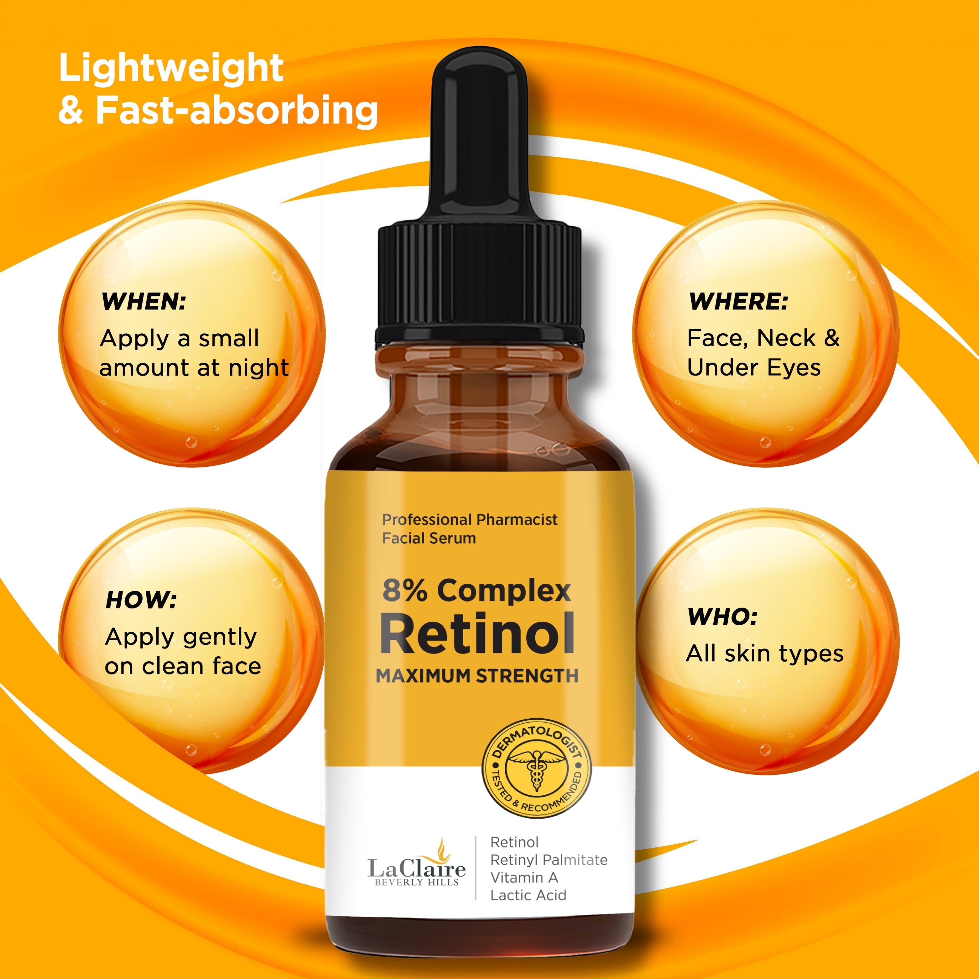 8% Complex Retinol Serum - 30mL