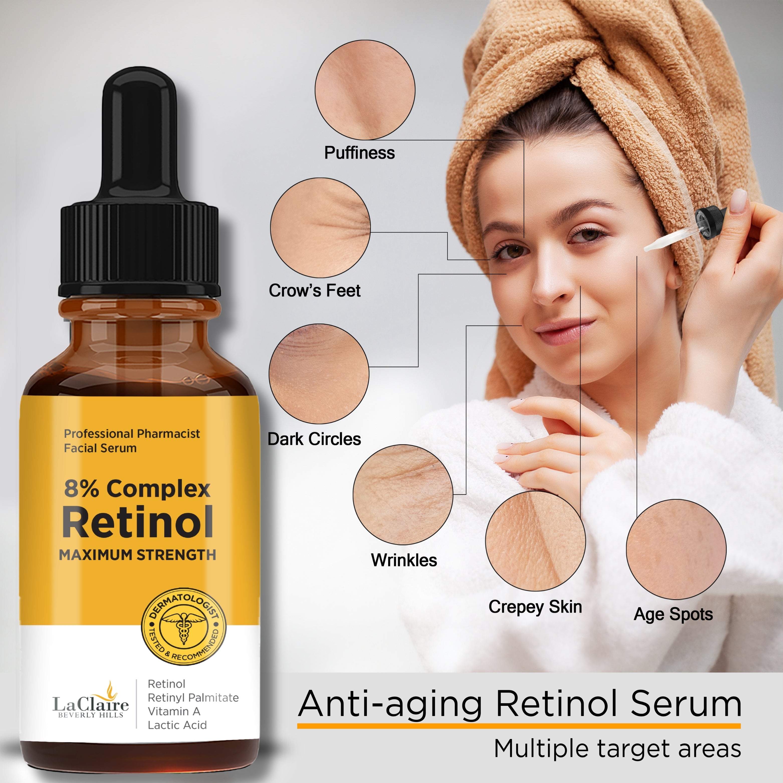 8% Complex Retinol Serum - 30mL