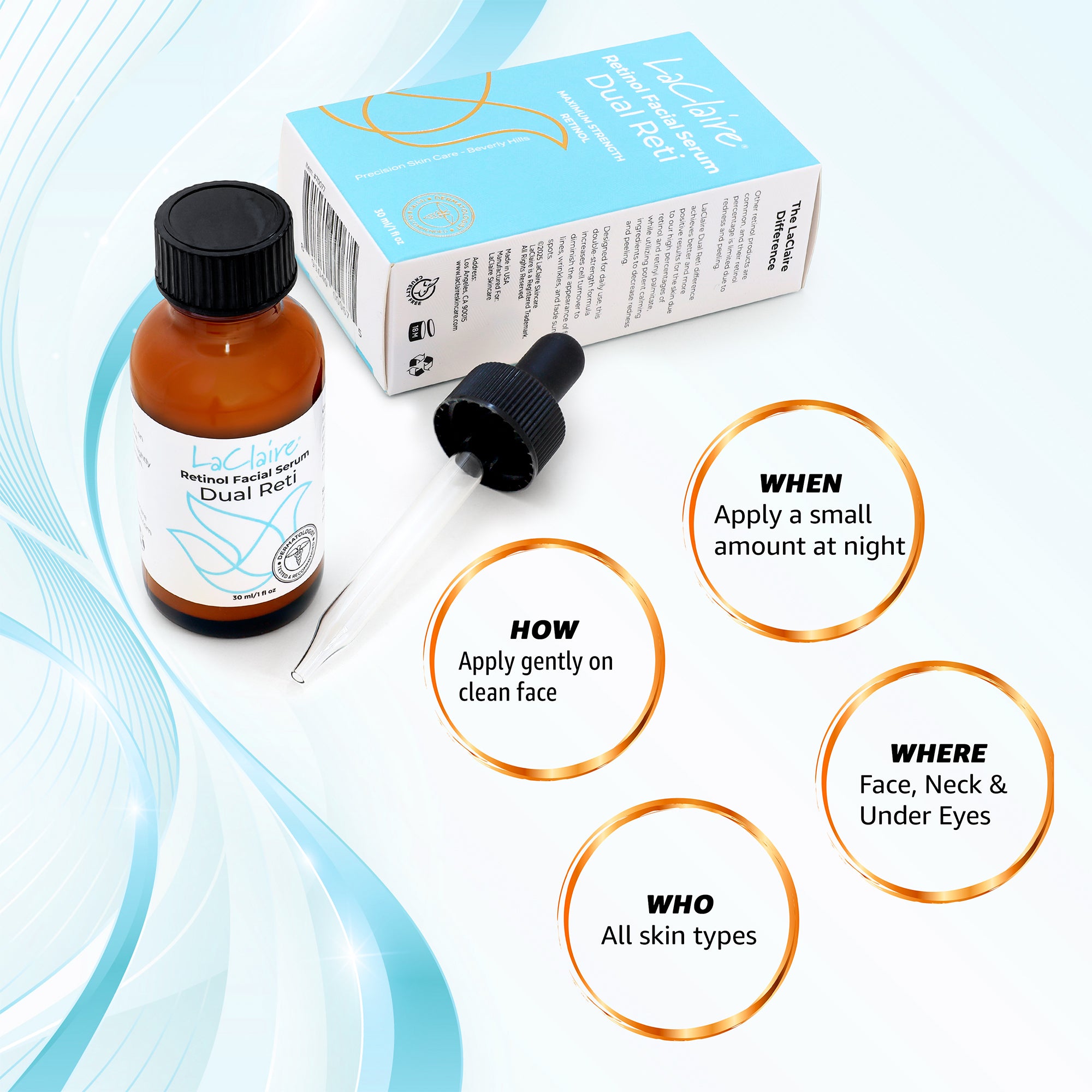 Retinol and Vitamin C+ Serum Set for Radiant and Youthful Skin.